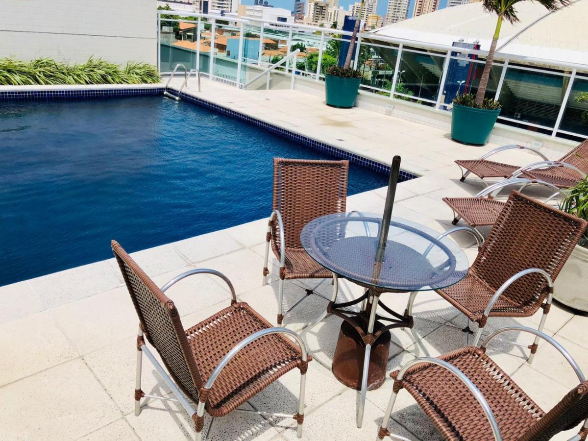 Apto Luxo Aldeota Prox Beira Mar Форталеза Экстерьер фото